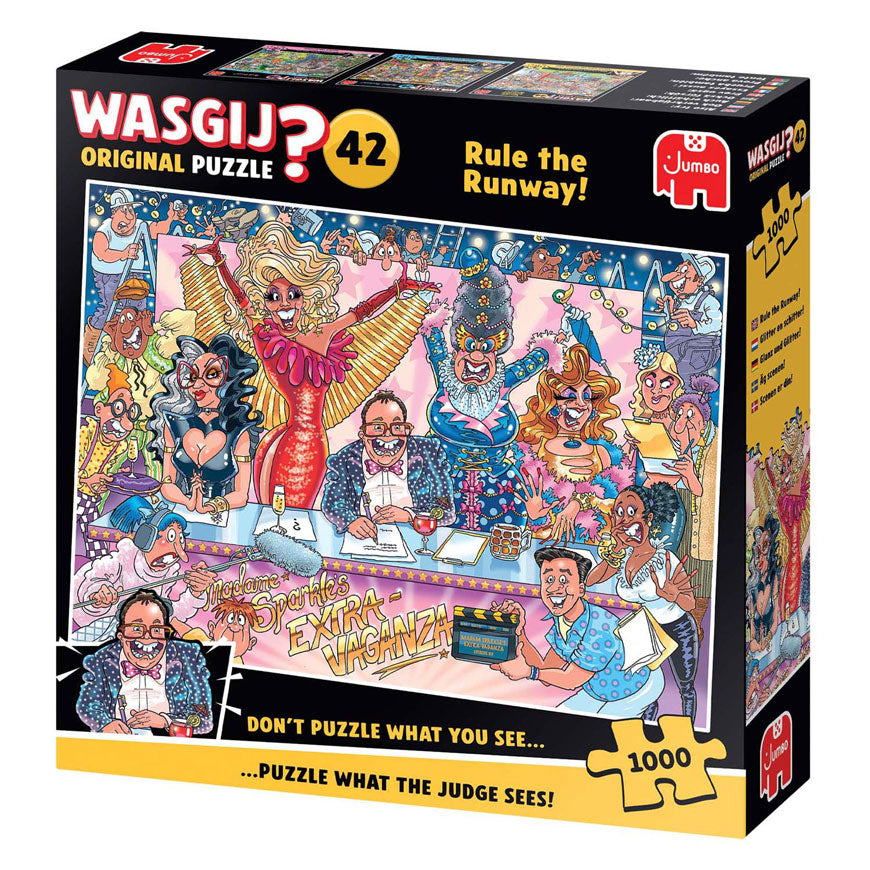 Sans marque sans marque wasgij original 42 puzzle - paillettes et éclat !, 1000 pcs.