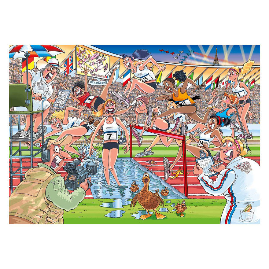 Jumbo wasgij original 44 puzzle - jeux d'été !, 1000 pcs.