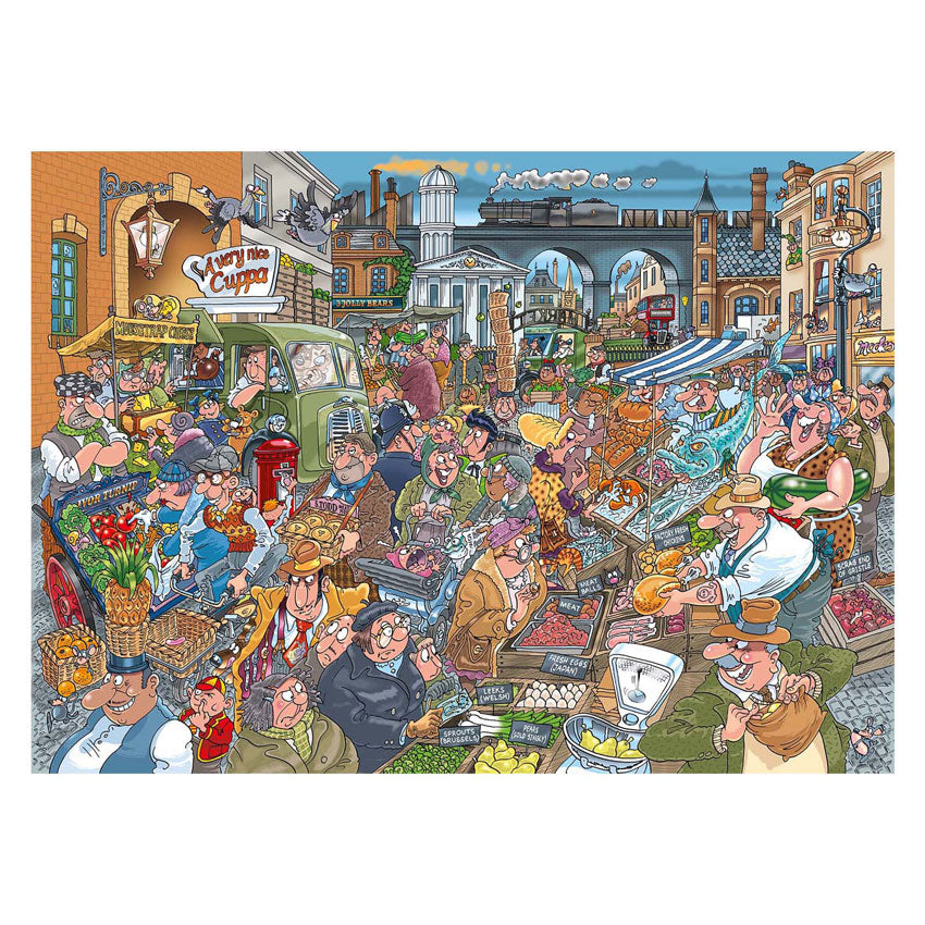 Puzzle Jumbo Wasgij Destiny 26 - débordant de bio !, 1000 pcs.