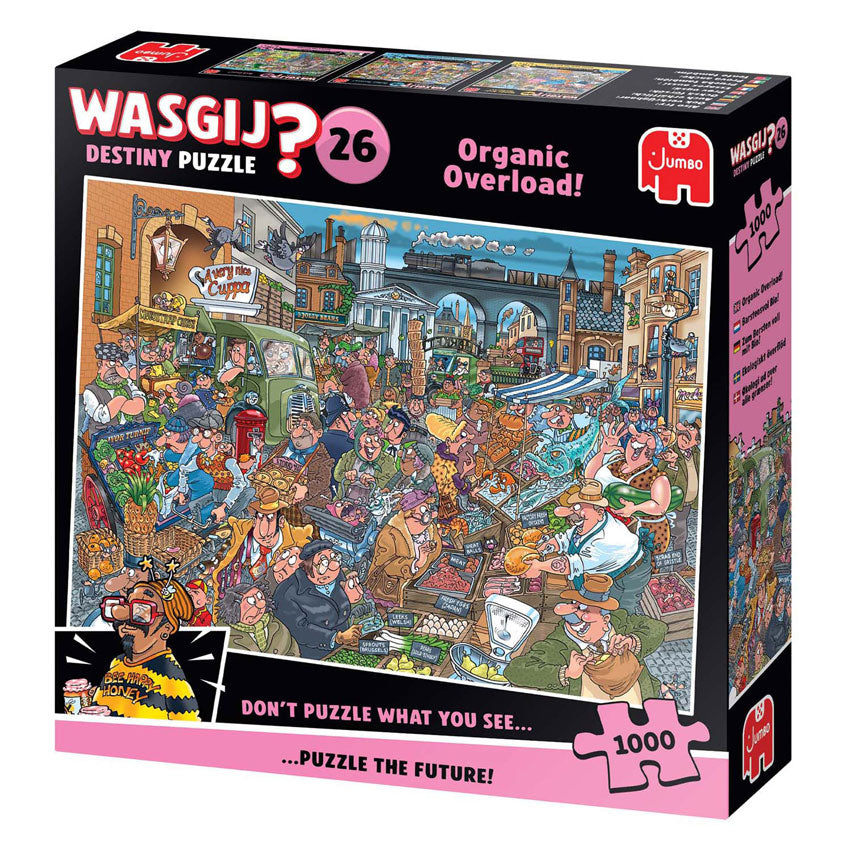 Puzzle Jumbo Wasgij Destiny 26 - débordant de bio !, 1000 pcs.
