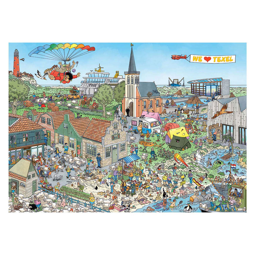 Puzzle Jumbo Jan van Haasteren Texel 1000pcs