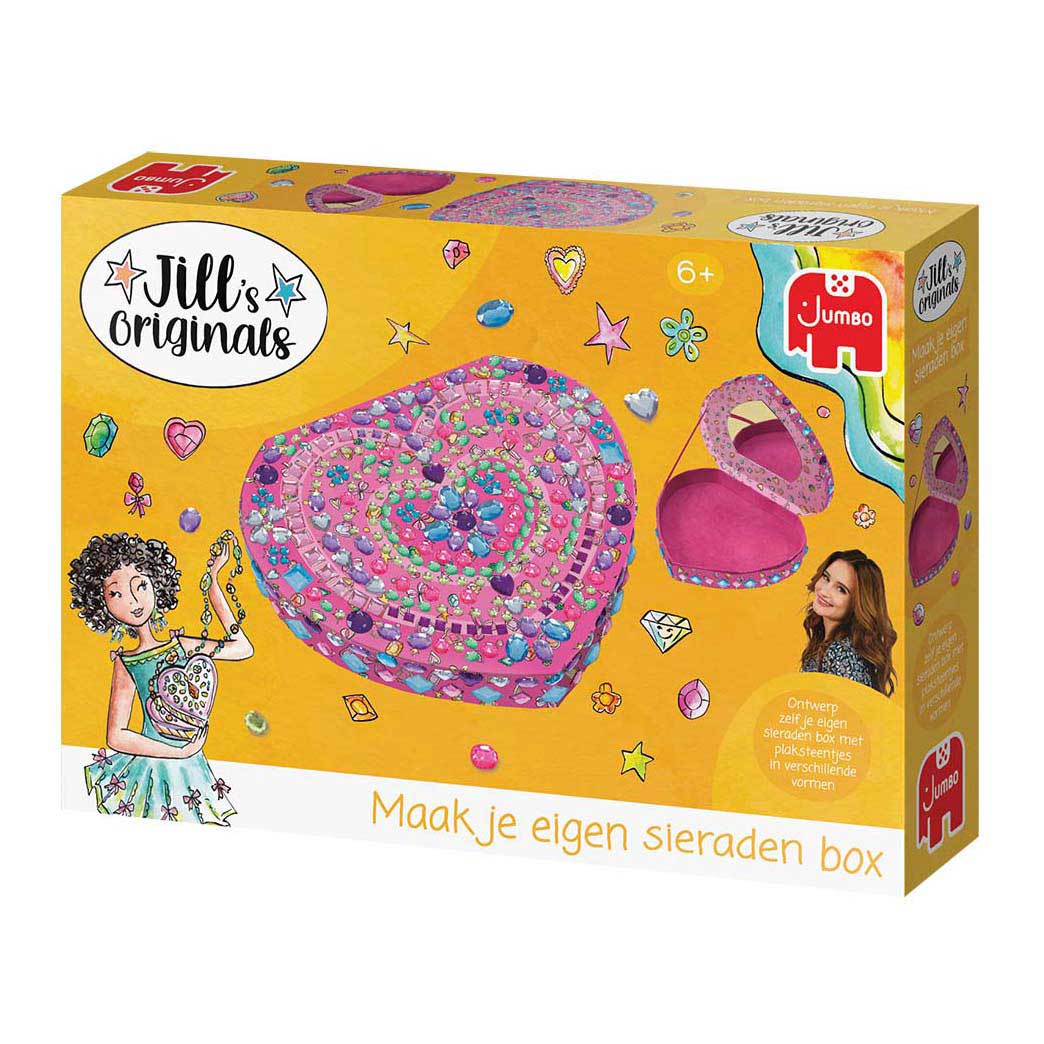 Jumbo Jill fabrique votre propre boîte à bijoux