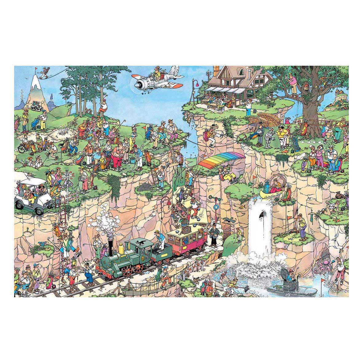 Puzzle Jan van Haasteren le terrain de golf (5000)