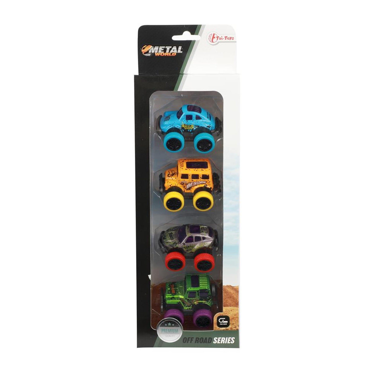 Toi-toys toi jouets hors route mini voitures set a 4