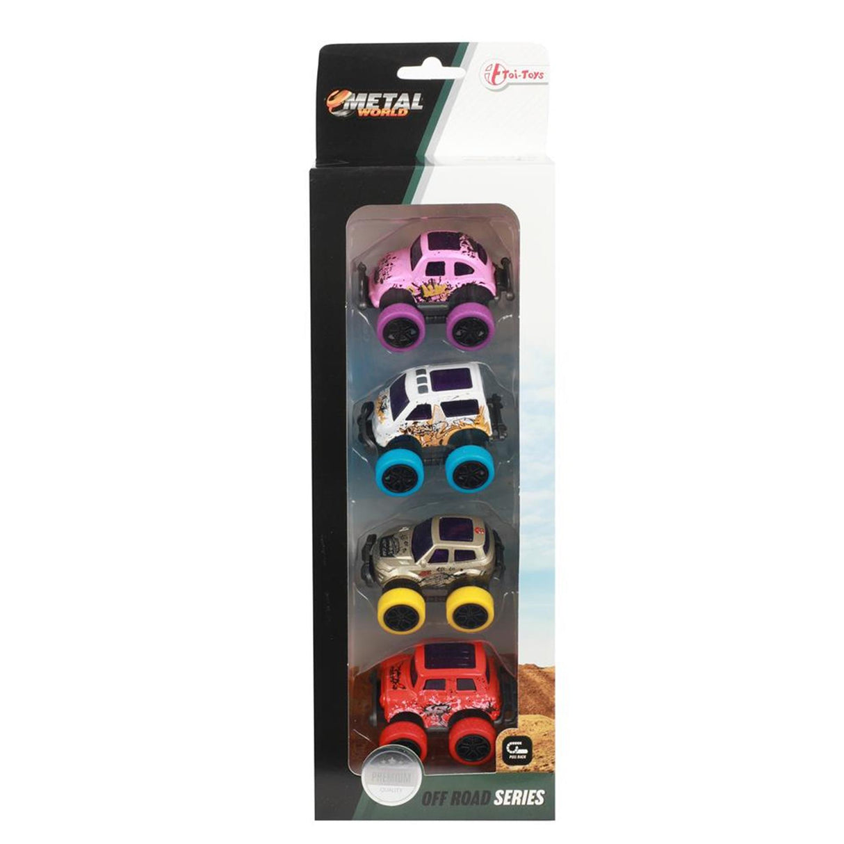 Toi-toys toi jouets hors route mini voitures set a 4