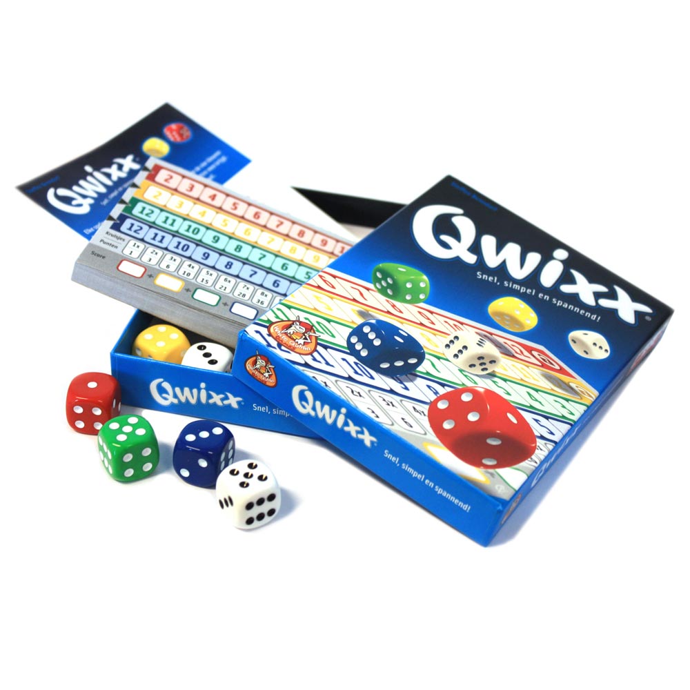 White goblin games jeu de dés qwixx (néerlandais, 2 - 5 joueurs, 15 minutes, à partir de 8 ans)