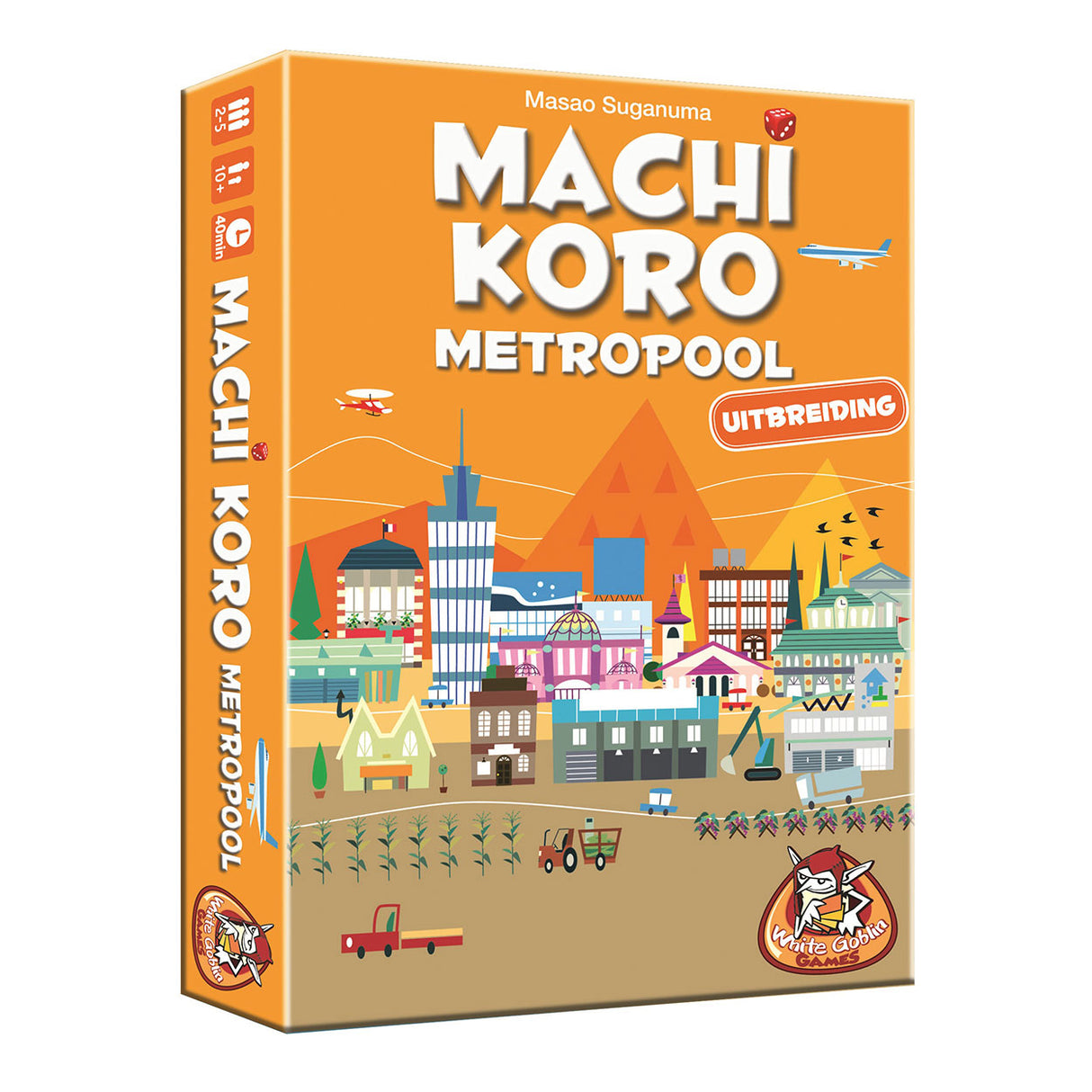 Extension machi koro de jeux de gobelins blancs - métropole