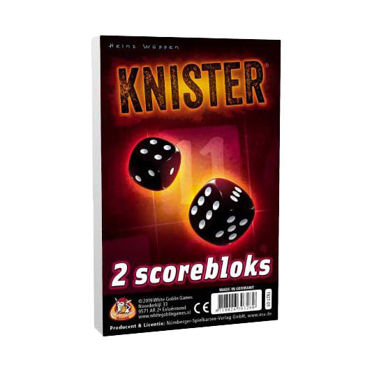 Jeu d'extension de blocs de score Knister White Goblin Games, 2 pcs.