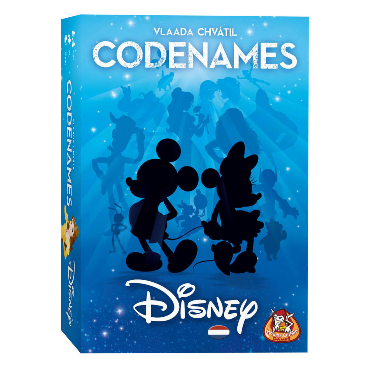 Jeu de cartes avec noms de code Disney