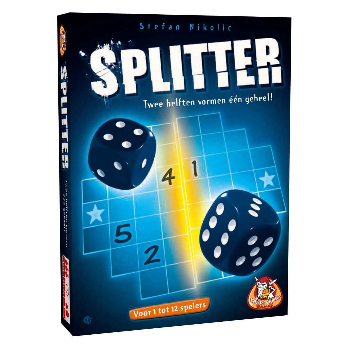 Jeu de dés séparateur de jeux de gobelin blanc