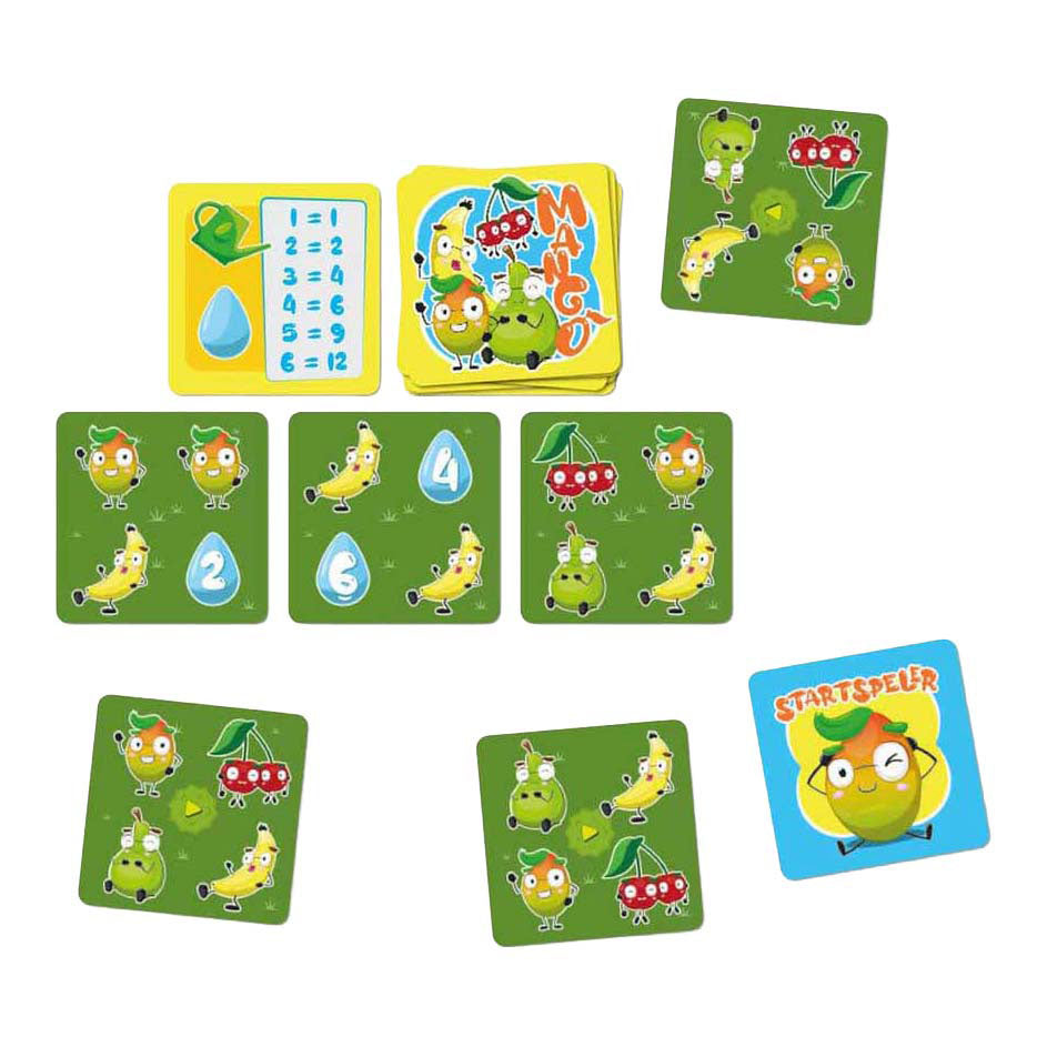 Jeux de gobelin blanc mangue - jeu de cartes