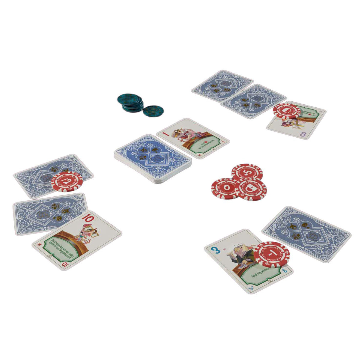 Jeux du gobelin blanc - ratjack - jeu de cartes - 2 à 4 joueurs - 20 minutes - à partir de 10 ans - jeu de cartes fluide et interactif