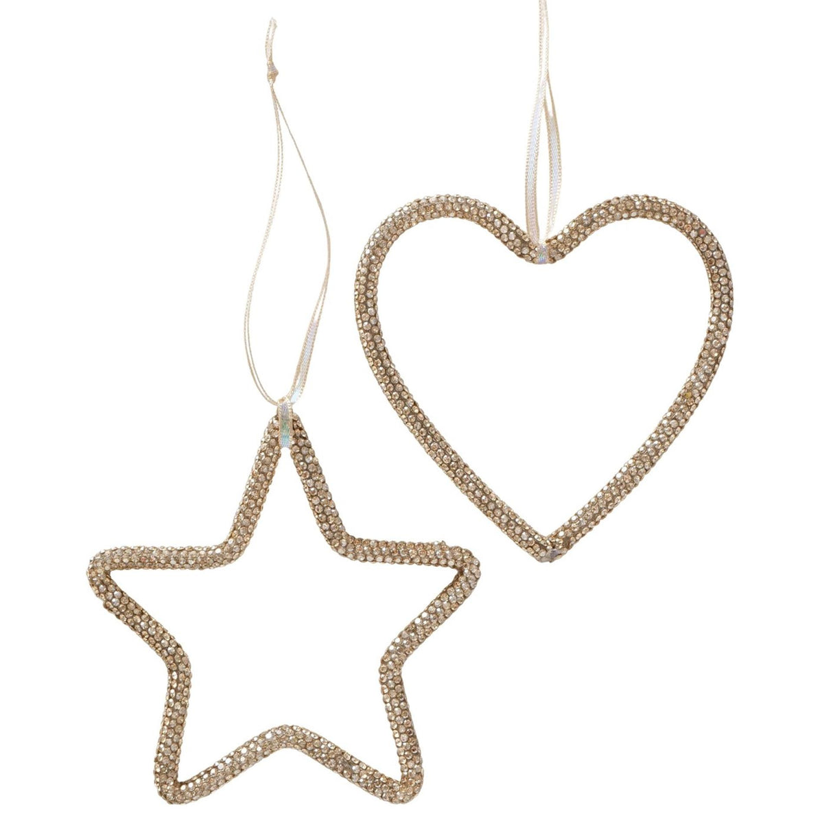 Boltze home Pendentif de Noël or 10,5x10cm