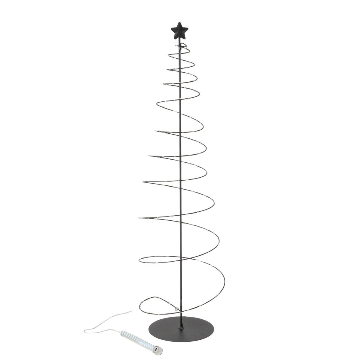 Boltze home sapin de Noël métal ø22xh81cm