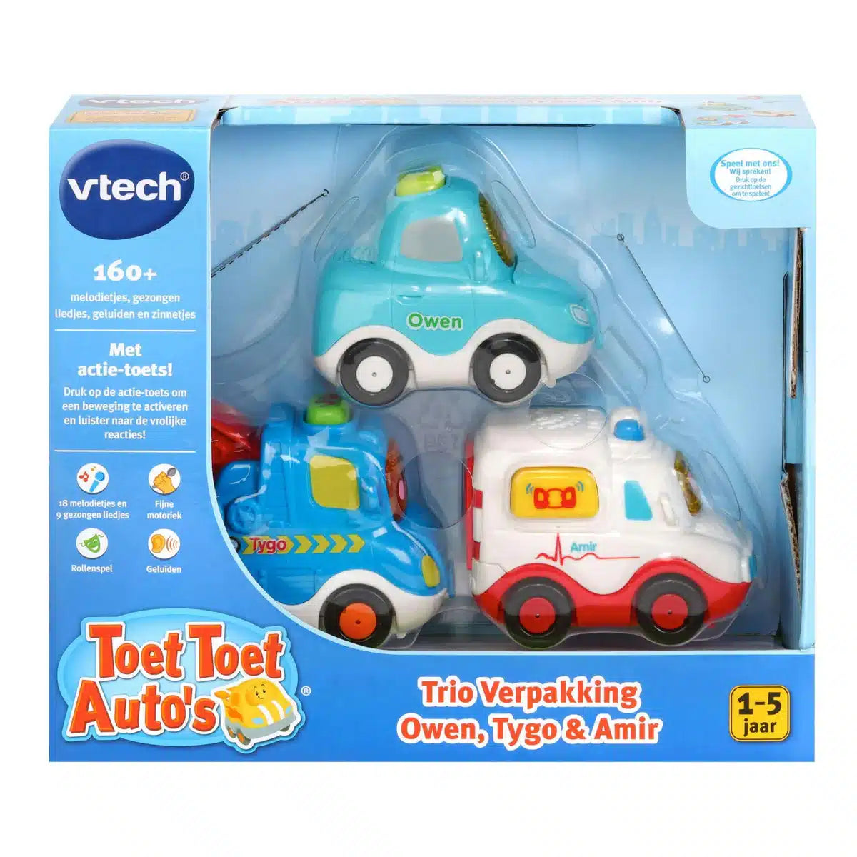 Vtech toot toot car apos;s owen tygo et amir ensemble 3 en 1