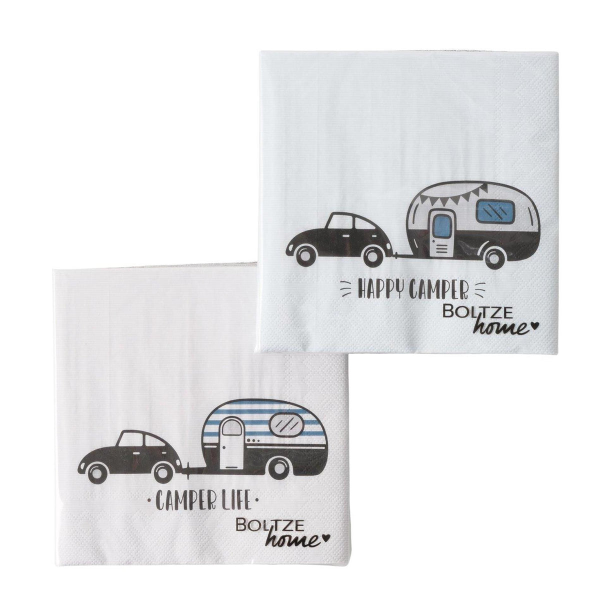 Boltze home serviettes camping-car 16,5x3cm