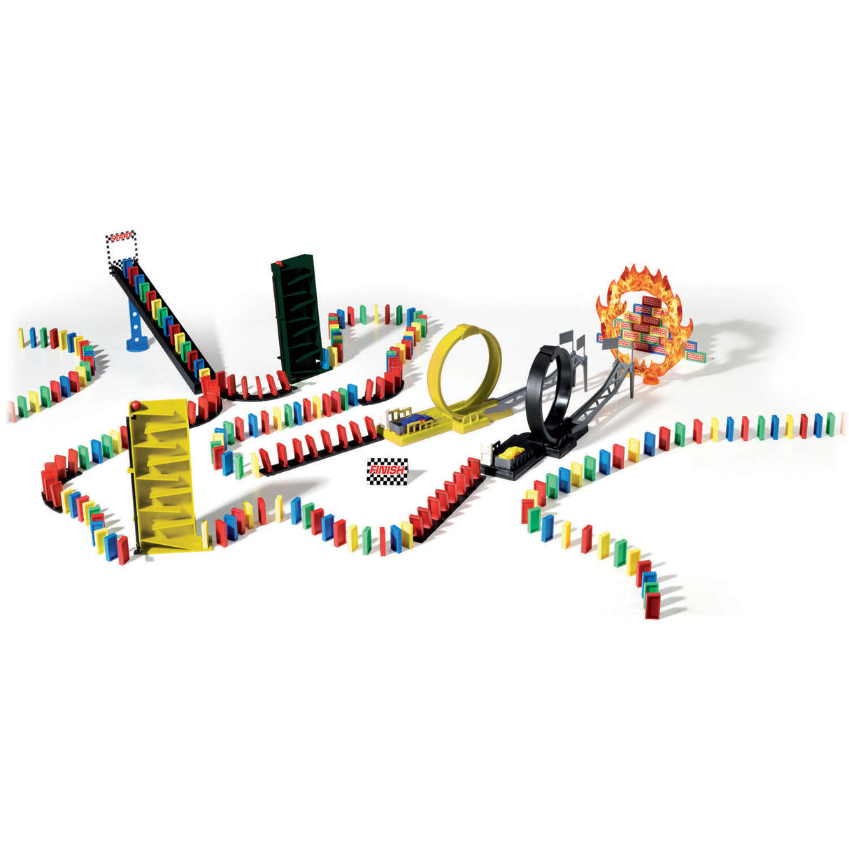 Course folle de Domino Express Goliath