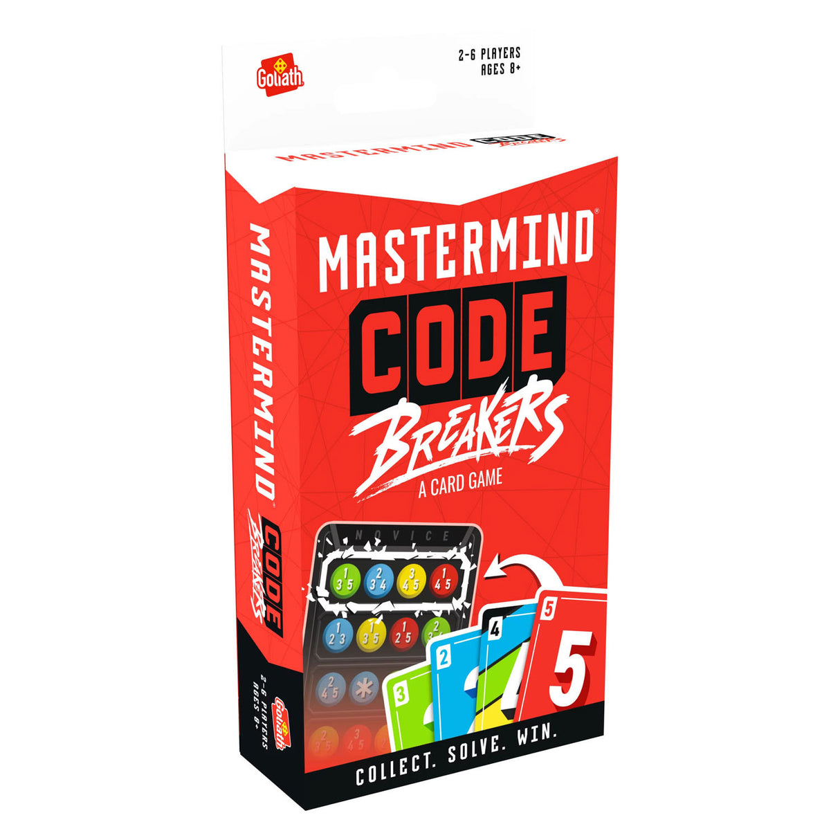 Goliath Mastermind - Code Breakers - Jeu de cartes néerlandais - 2-6 joueurs
