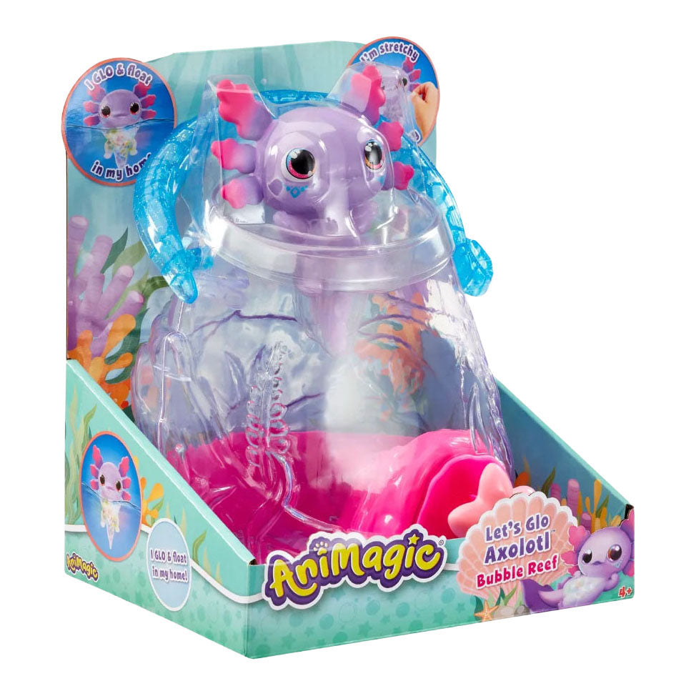 Aquarium axolotl animagique | 2 pièces