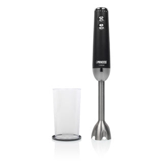 Mixeur plongeant Princess en acier inoxydable noir
