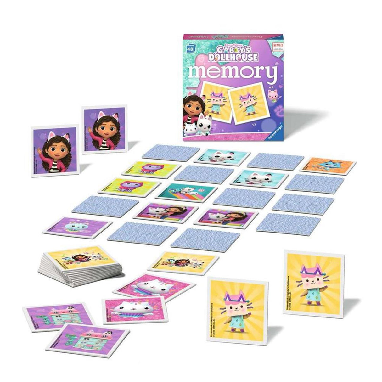 Ravensburger Gabby's Dollhouse Mini mémoire