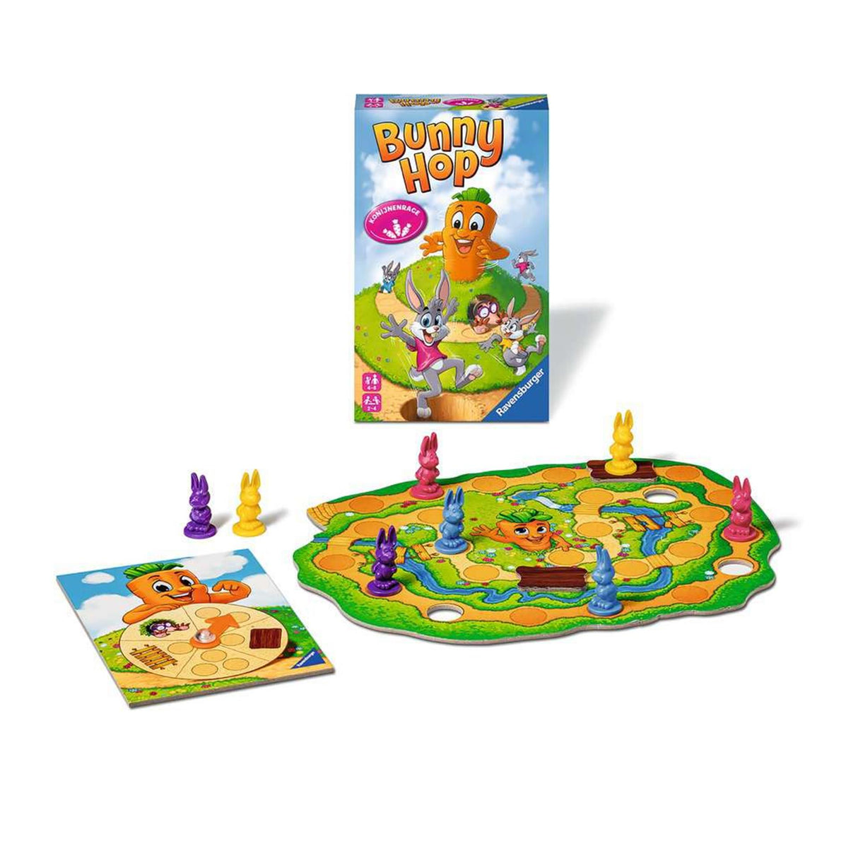 Ravensburger jeu de poche lapin hop