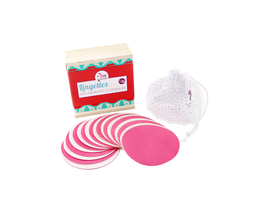 Lamazuna tampons démaquillants - lavables 20pcs en boîte