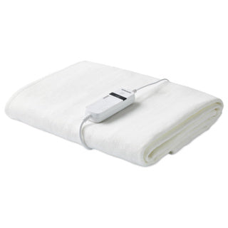 Tomado teb1510w couverture électrique 150x80 cm polaire blanche