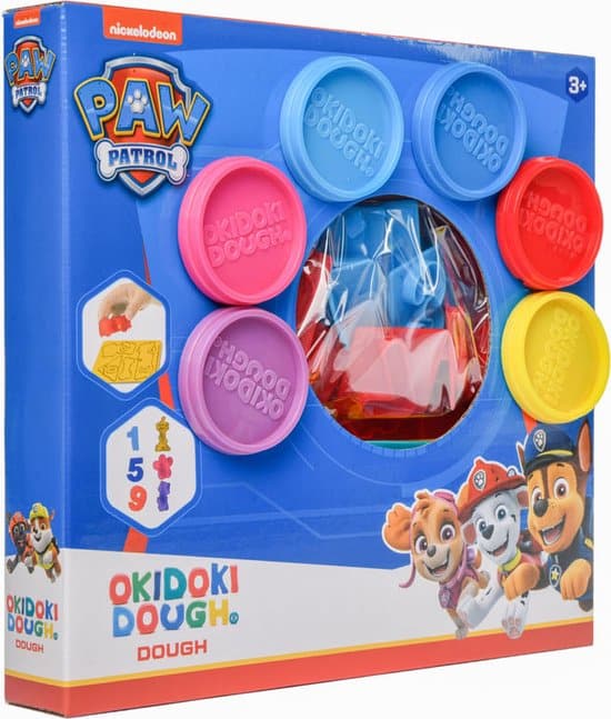Ensemble d'argile Paw Patrol de l'unité de marque Okidoki