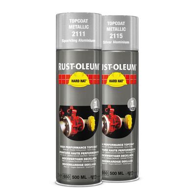 Rust-oleum bombe aérosol aluminium brillant 500ml