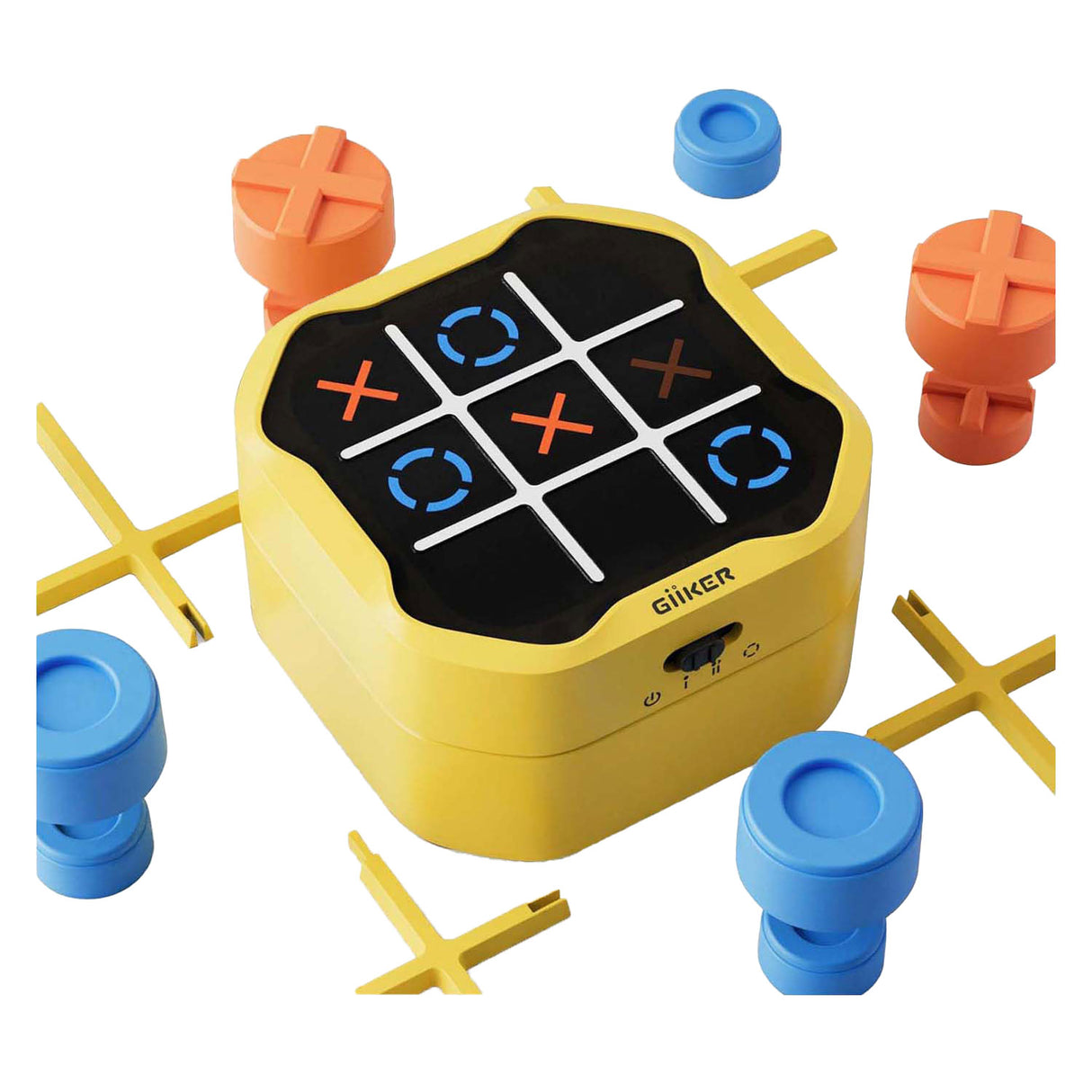 Jeu de tic-tac-toe Giiker - jaune