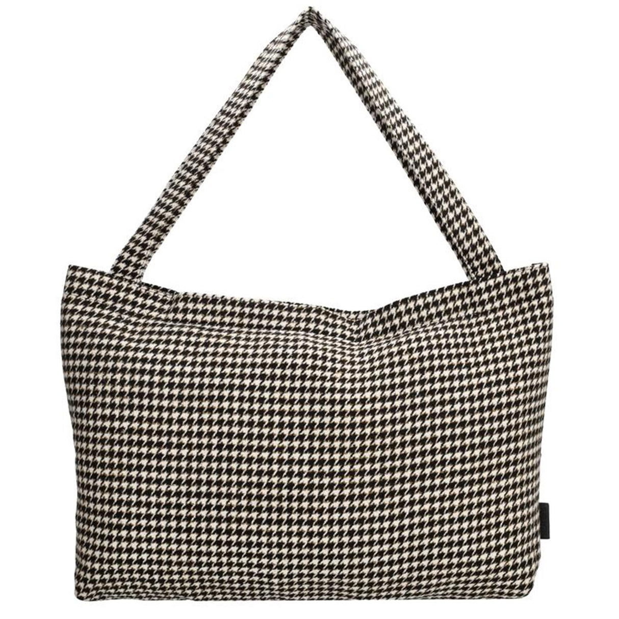 Beagles shopper pied-de-poule noir