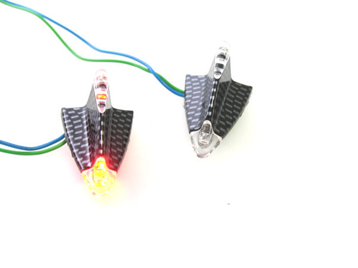 SET LED LED PLAK PLAK LAMP ROUGE MAISON CARBON