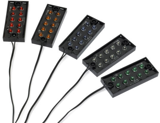 Panneau de lampe LED DF OpticParts 10 LEDS BLUE EMAPPORT