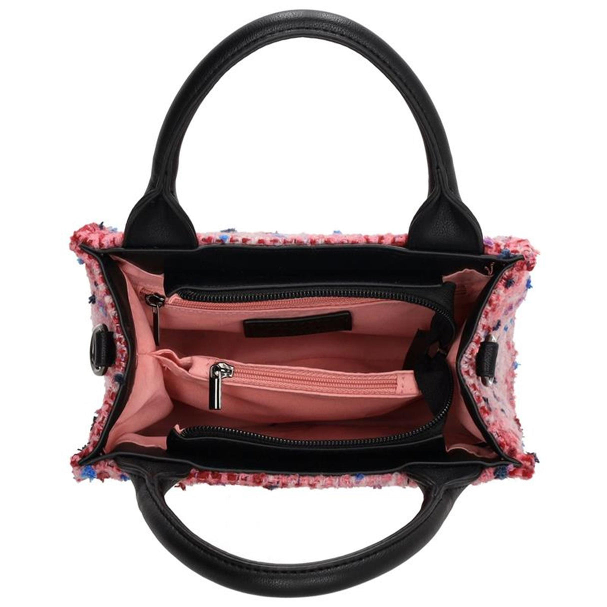 Sac à main Charm London Finsbury rose-rouge