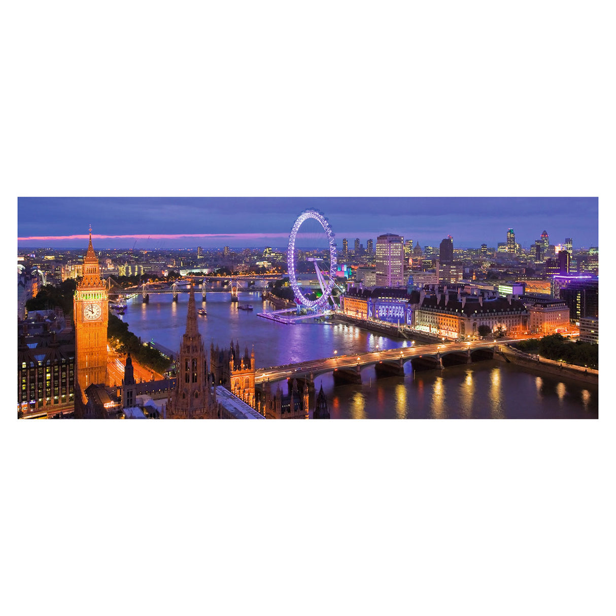 Ravensburger Londres à la nuit Panorama Puzzle 1000st.