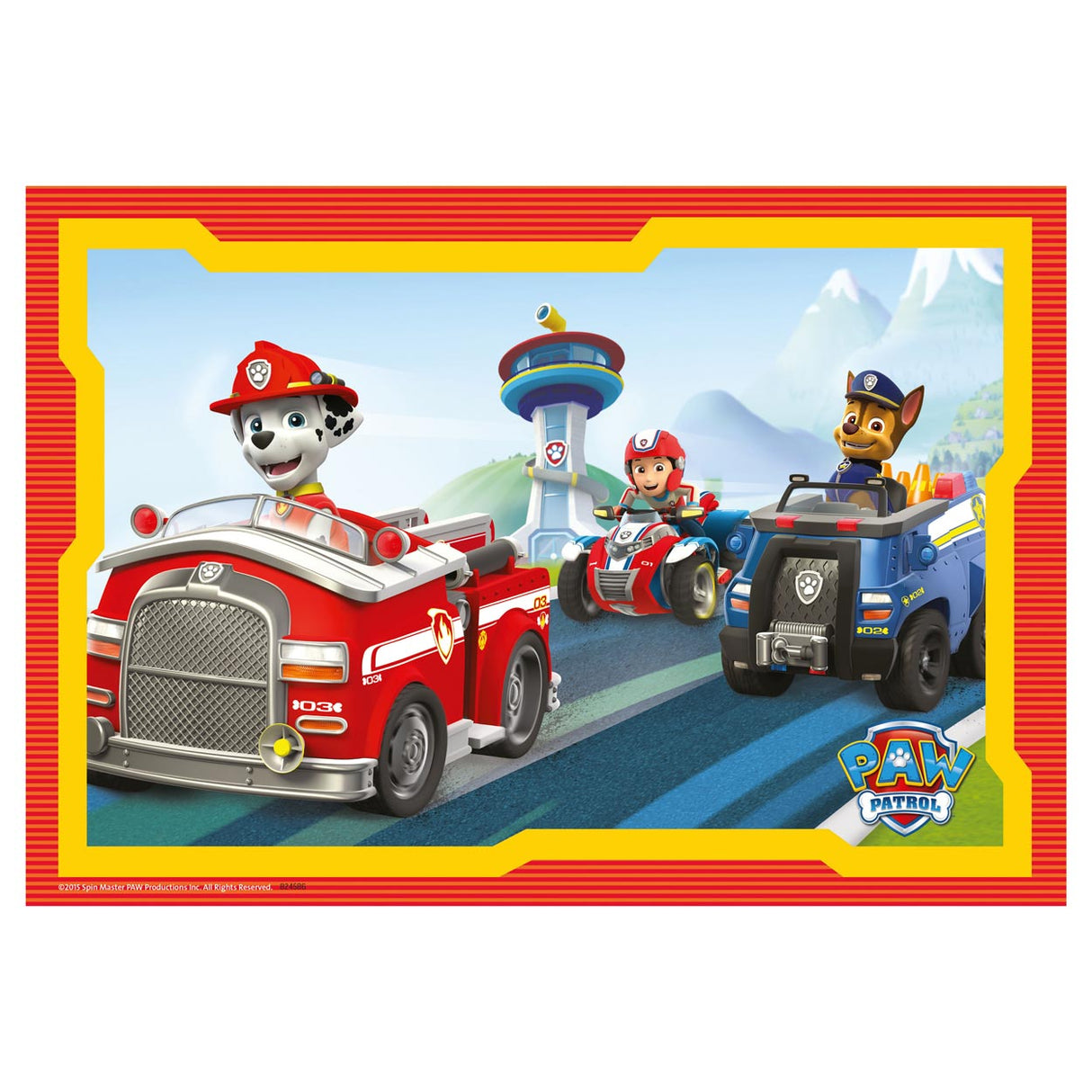 Ravensburger Paw Patrol en action - 2 x 12 pièces - puzzle enfant