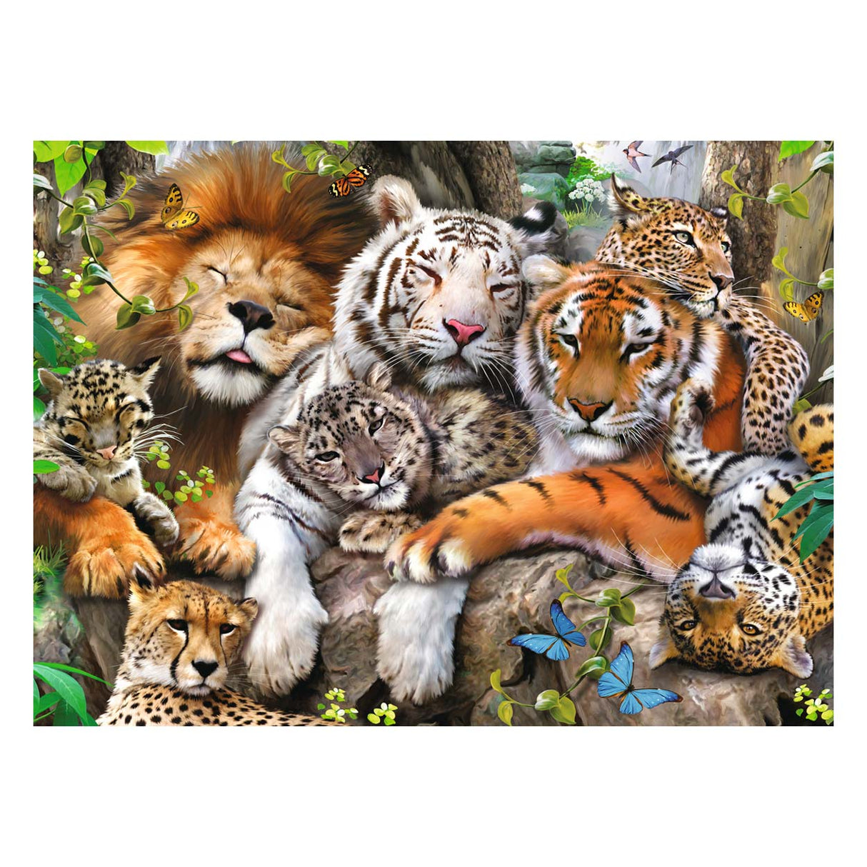 Puzzle Ravensburger faisant une sieste - puzzle - 200 pièces