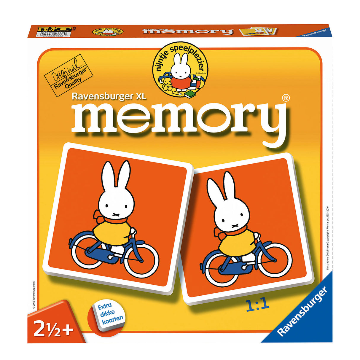 Ravensburger Miffy XL Mémoire
