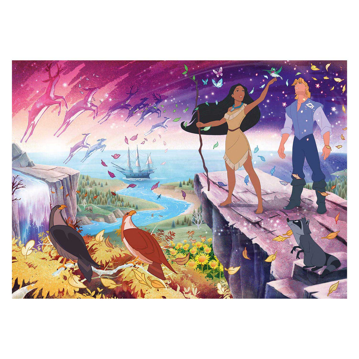 Ravensburger Puzzle Pozzle Pocahontas, 1000st.