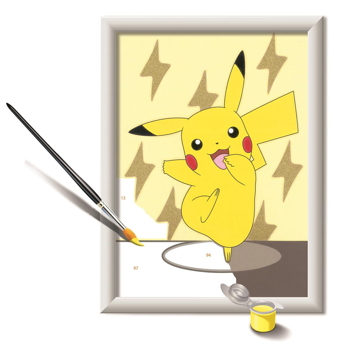 Peinture Ravensburger par numéro Pikachu