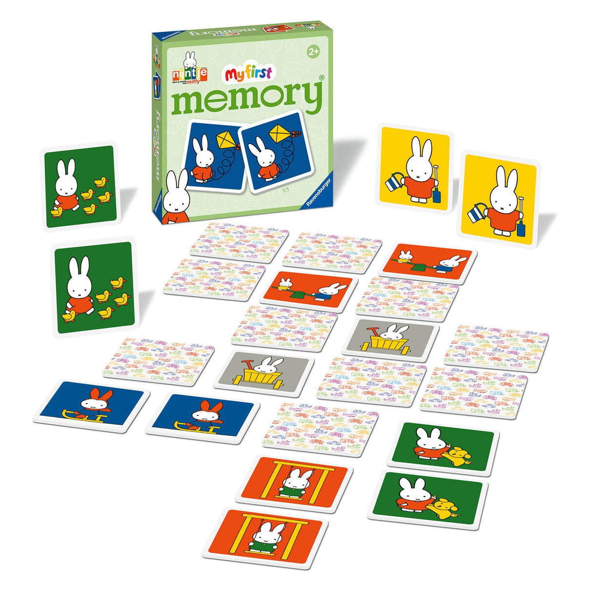 Ravensburger Miffy memory® - jeu de cartes - adapté aux enfants