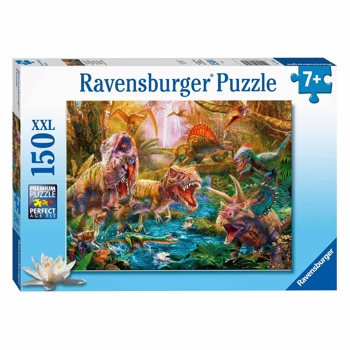 Ravensburger puzzle dinosaures - puzzle - 150 pièces xl