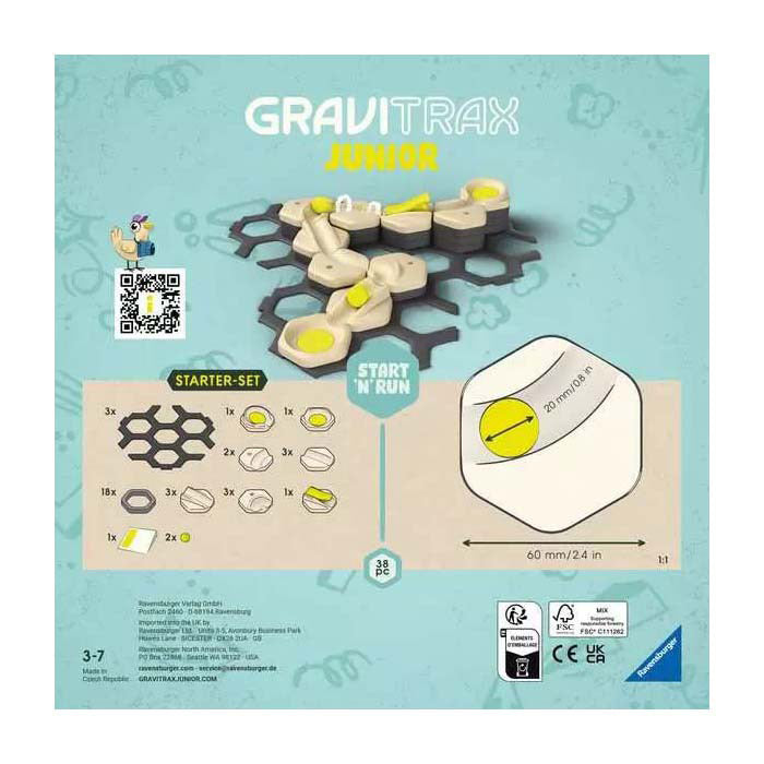 Ravensburger Gravitrax Junior Starter Set - Mon début et mon course