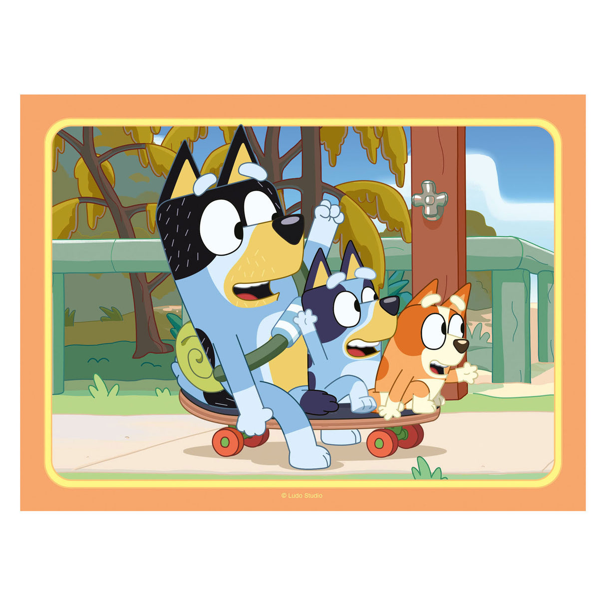 Ravensburger Puzzle 4 en 1 bleu