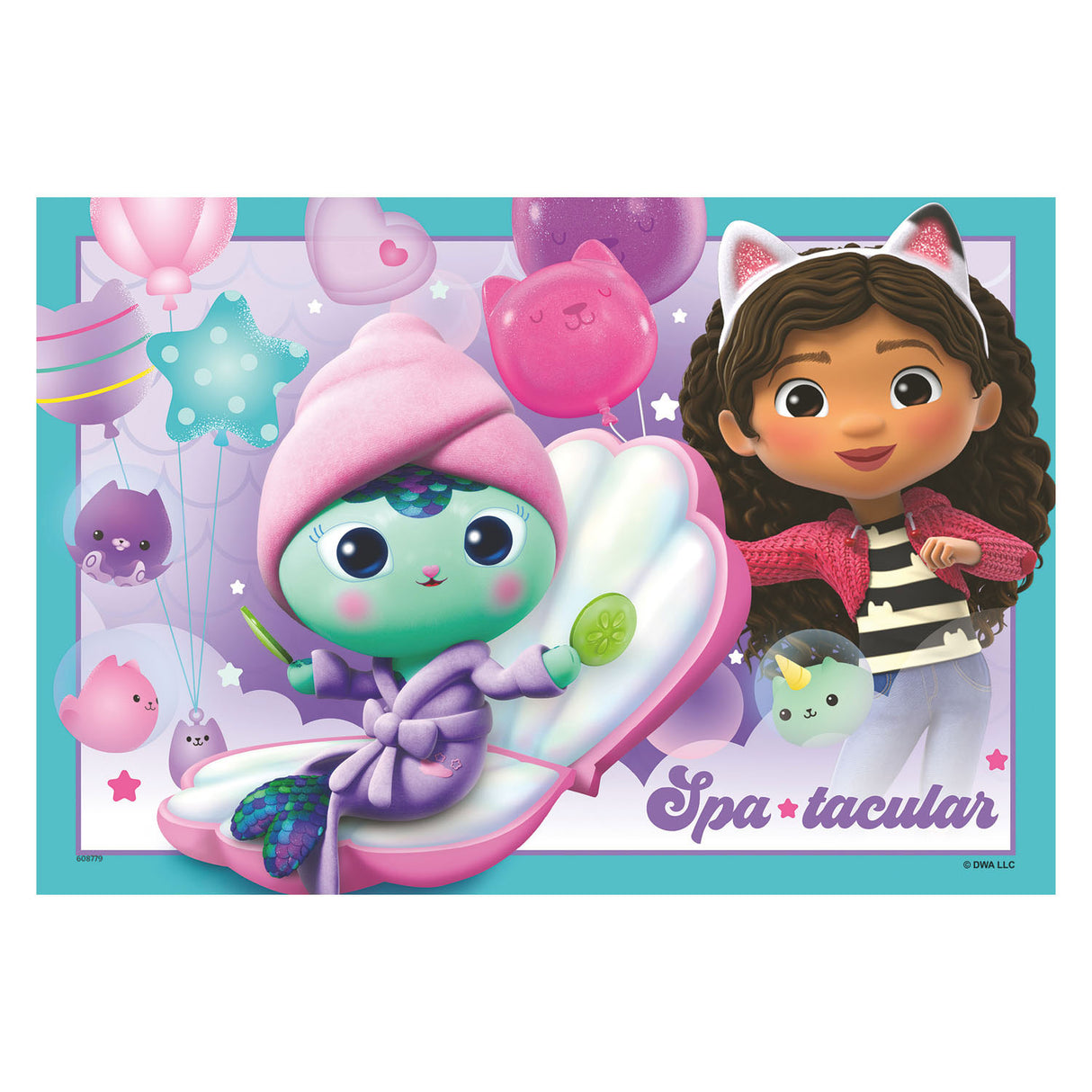 Ravensburger puzzle La maison de poupée de Gabby 2x12 pièces