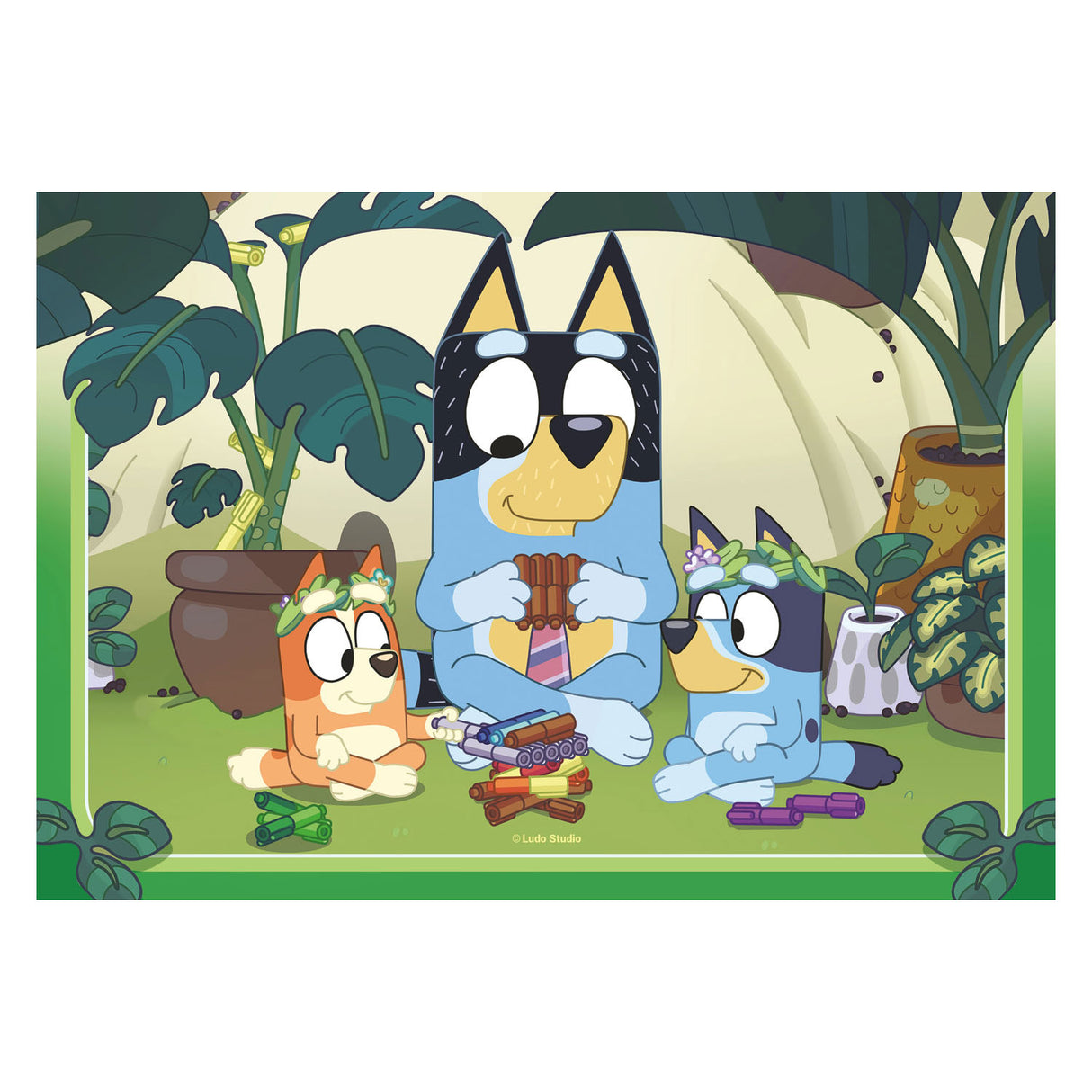Ravensburger puzzle bleu 2x24 pièces