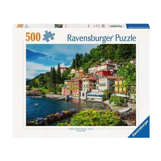 Ravensburger puzzle Lac de Côme Italie - puzzle 500 pièces paysage.