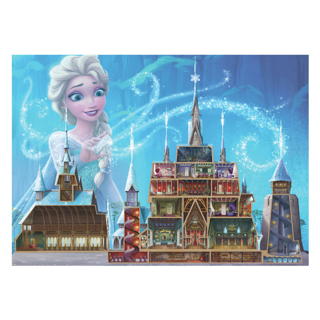 Ravensburger Puzzle Puzzle Disney Castles Elsa, 1000st.