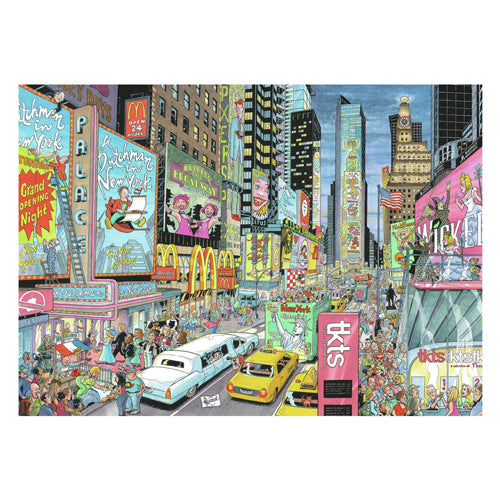 Ravensburger Puzzle Jigsaw Fleroux New York, 1000st.